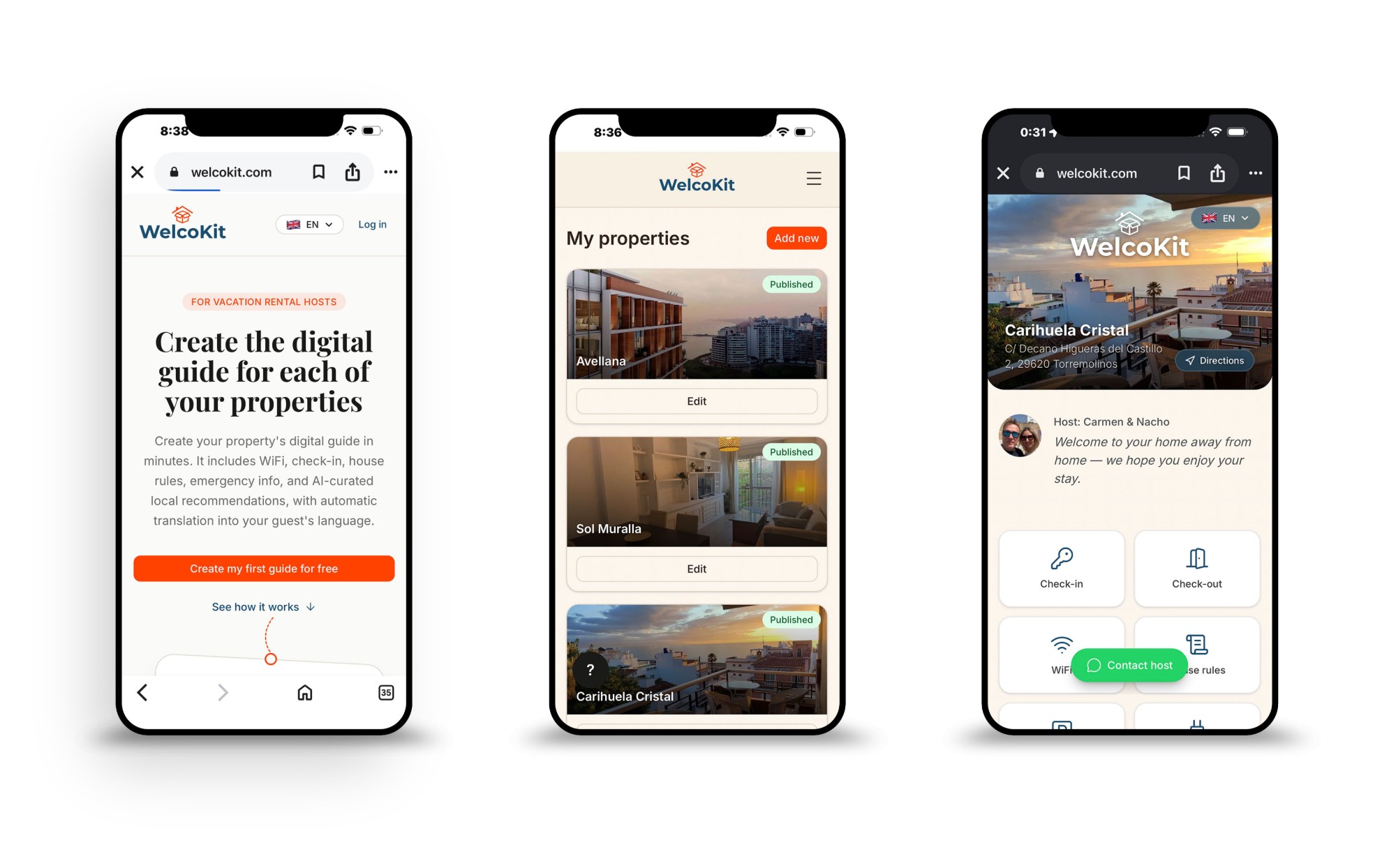 WelcoKit: visuel du projet 3
